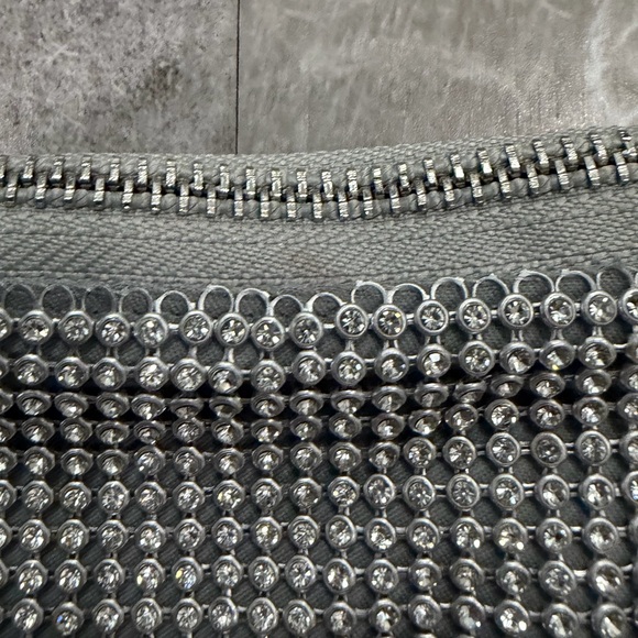 Silver Rhinestone Shoulder Purse - Picture 3 of 3